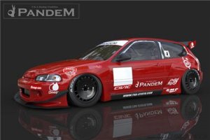 Honda Civic Rear Wing - GReddy - Rocket Bunny V1.5